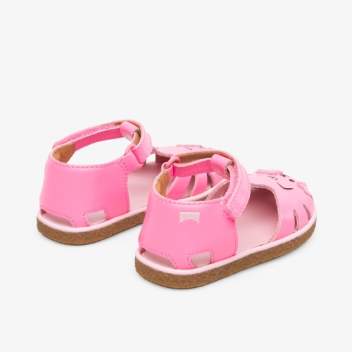 Camper Twins Kids Sandals US-13567 Pink Sale Clearance USA